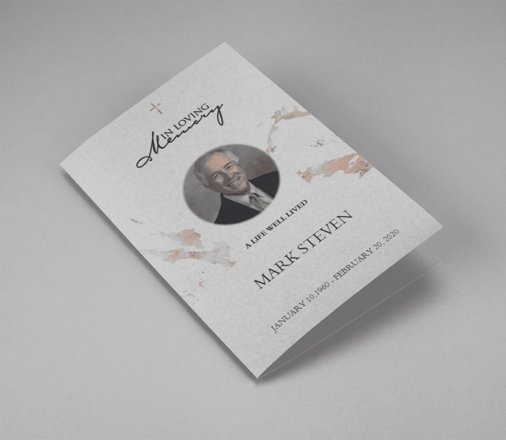 Funeral service pamphlets